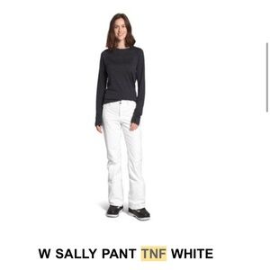 The North Face White Sally Ski Pants